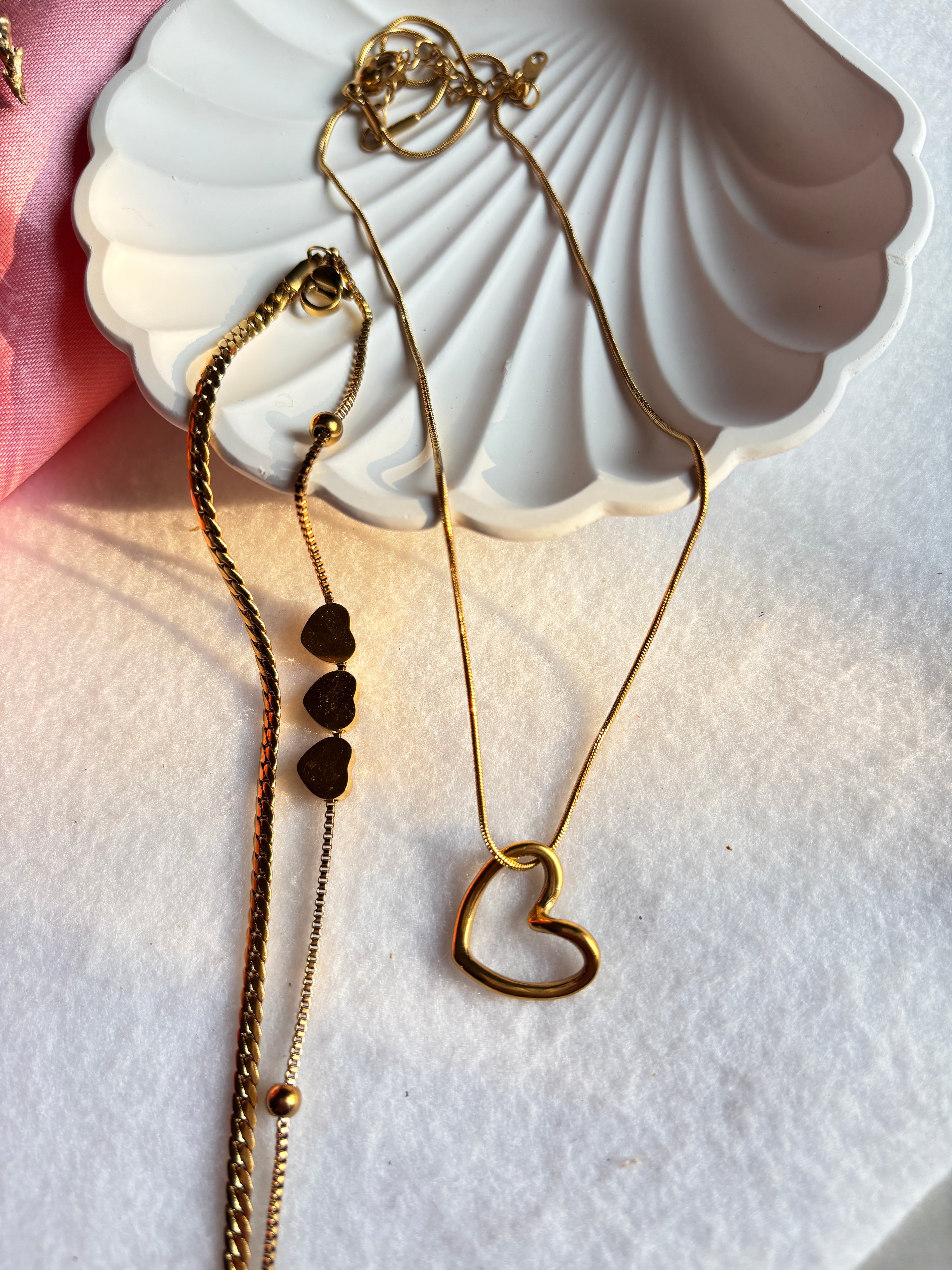 Minimal Heart Luxe Set❤️✨